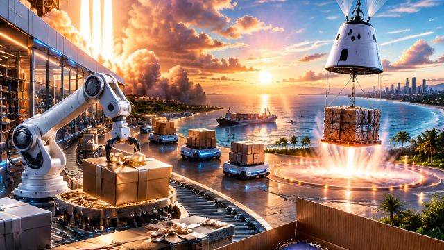 SpaceX Innovates with Starfall: A New Era for Global Cargo Delivery